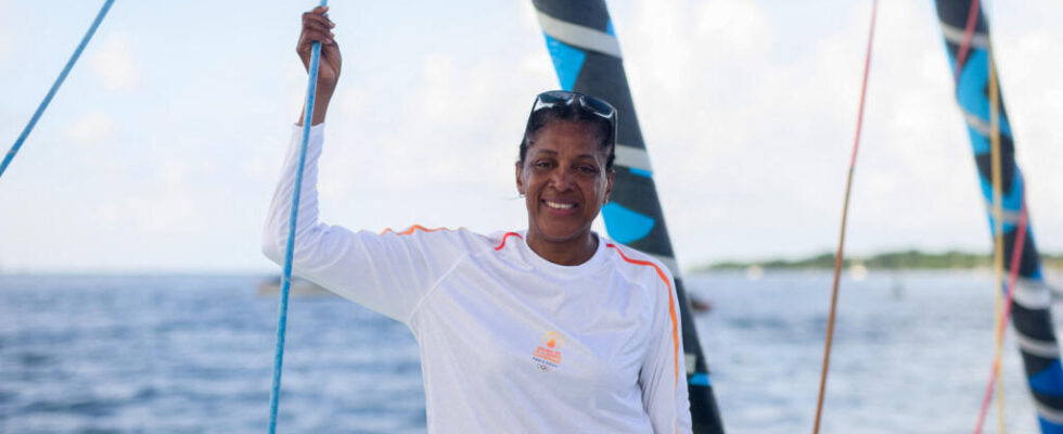 the Olympic flame made a stopover in Guadeloupe before leaving