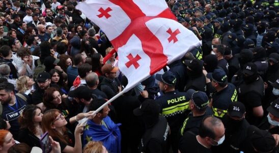 the headquarters of the main opposition party vandalized by around