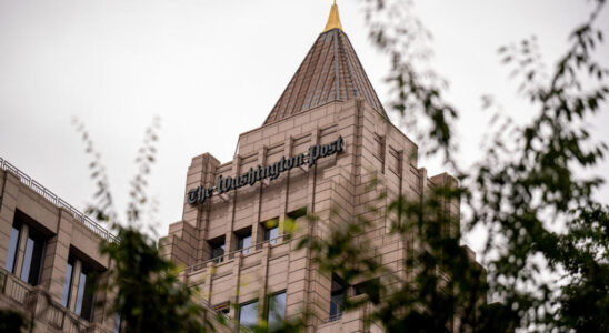 the prestigious daily Washington Post shaken by a deep crisis