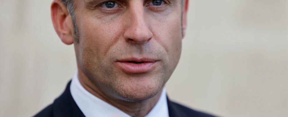 when Macron uses the Olympics as a campaign argument –