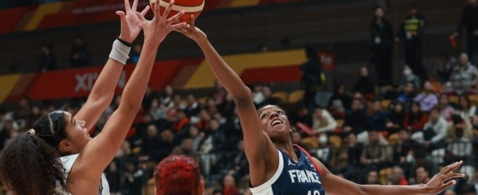 2024 Olympics portrait of the promising Dominique Malonga young basketball