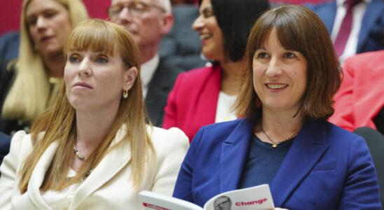 Angela Rayner and Rachel Reeves two leading figures in the