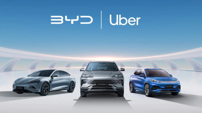 BYD and Uber sign major global partnership