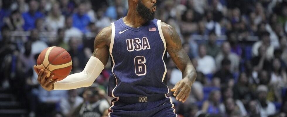 Basketball player LeBron James named as male flag bearer for