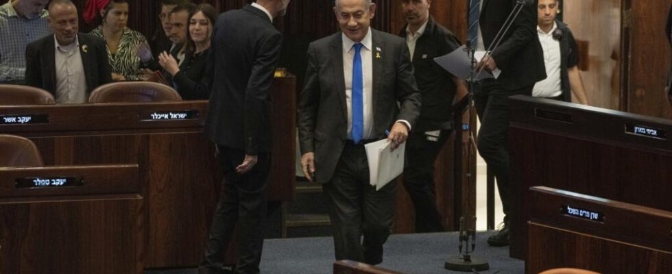 Benjamin Netanyahu in the United States in an attempt to