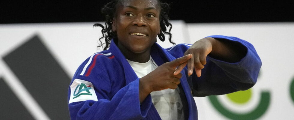 Clarisse Agbegnenou at the Olympics a first fight already tough