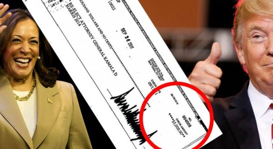 Donald Trump donated money to Kamala Harris re election campaign