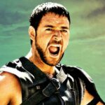 First official pictures of Gladiator 2 show muscle bound Russell Crowe