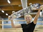 Heili Sirvio won the Vert Finnish skateboarding championship Sports