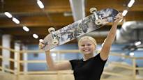 Heili Sirvio won the Vert Finnish skateboarding championship Sports