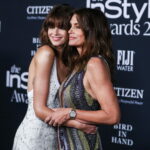 In matching looks Cindy Crawford and Kaia Gerber show off