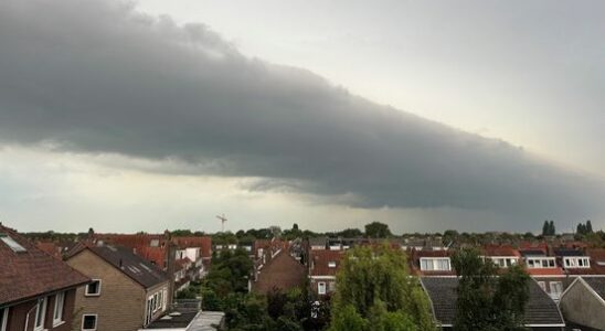 In pictures Large storm clouds above Utrecht but no real