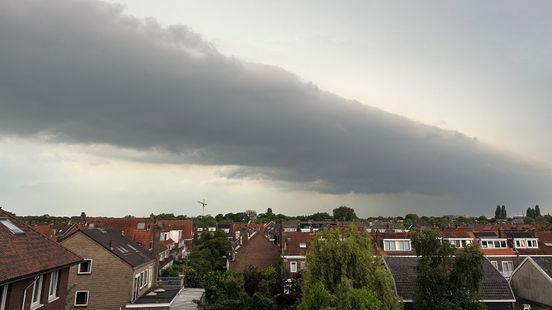 In pictures Large storm clouds above Utrecht but no real