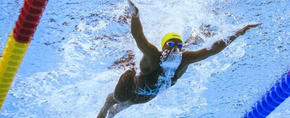 It was my dream Senegalese swimmer Oumy Diop enjoyed her