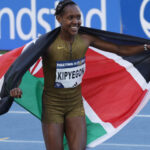 Kipyegon Empress of the 1500m has improved her world record