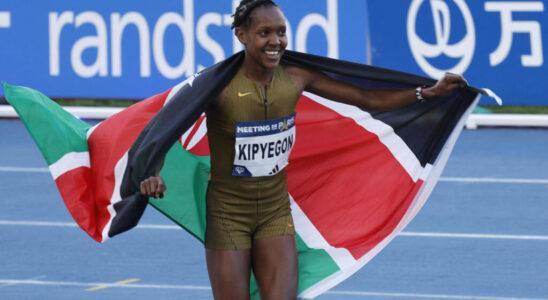 Kipyegon Empress of the 1500m has improved her world record