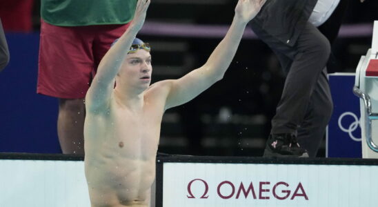 LIVE Swimming at the 2024 Olympics Olympic champion Leon Marchand