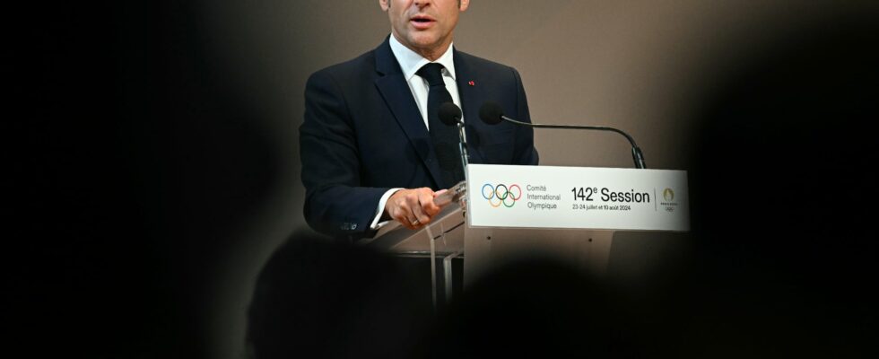 Macron to go to the IOC to support Frances candidacy