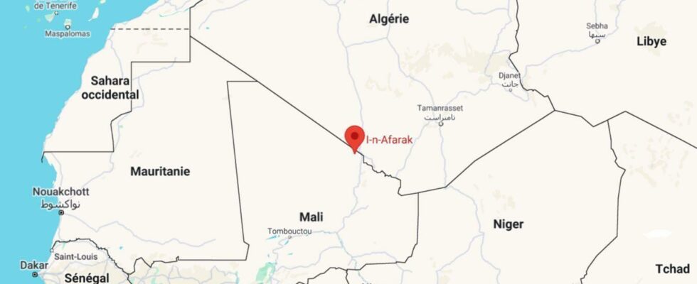 Malian army arrives in Inafarak near the Algerian border