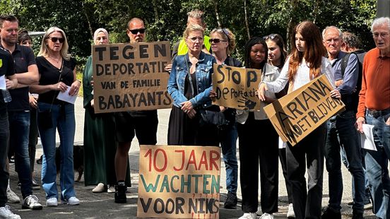 Meeting for family in Zeist at risk of deportation