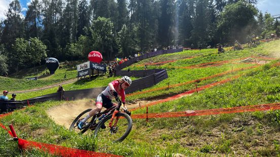 Mountain biker Pieterse shows top form for the Games