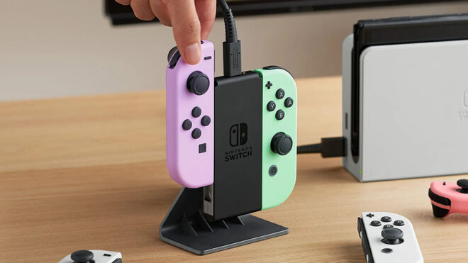 Nintendo unveils official Joy Con charging station