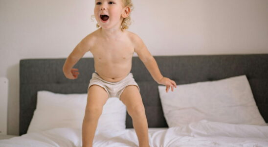 No more diapers To get your child clean before school