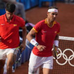 Rafael Nadal and Carlos Alcaraz at the Olympics already back