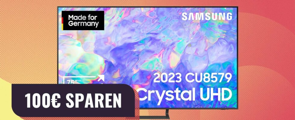 Samsungs 65 inch 4K TV for under 600 euros on Amazon