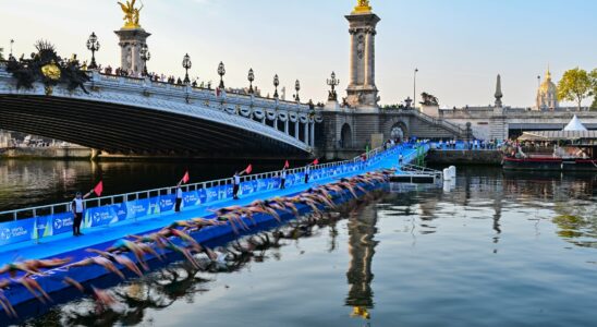 Seine water too polluted first triathlon training cancelled – LExpress