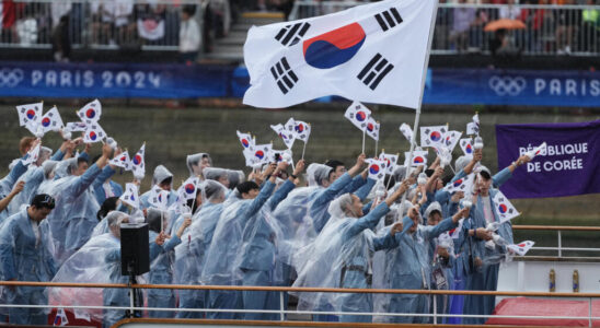 South Korea protests after being introduced as North Korea at