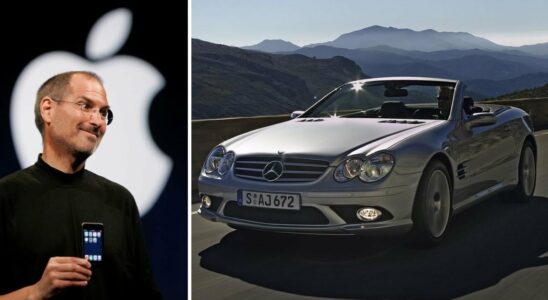 Steve Jobs never had a license plate on his car