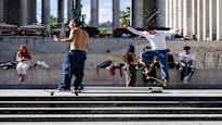 Street sports are spectacularly on display in Paris – the