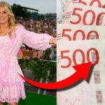Thats how much Pernilla Wahlgrens dress in Allsang cost
