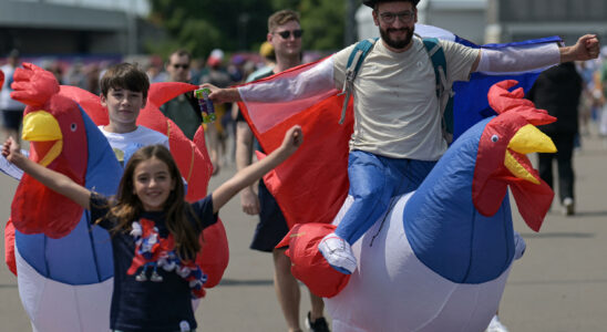 The 2024 Paris Olympics a handful of hours before the