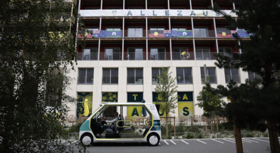 The Olympic Village officially opens in the north of Paris