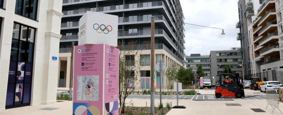 The Olympic Village opened its doors to athletes