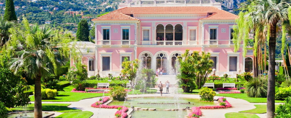 The Villa Ephrussi de Rothschild in Saint Jean Cap Ferrat