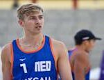 The beach volleyball player convicted of rape represents the Netherlands