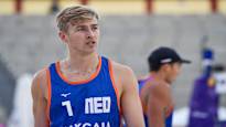 The beach volleyball player convicted of rape represents the Netherlands