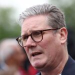 The characters of Keir Starmer the future British Prime Minister