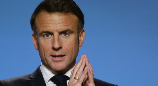 This discomfort that Emmanuel Macron did not want to see