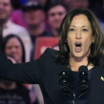 US presidential election live Harris anointed Trump attacks her with