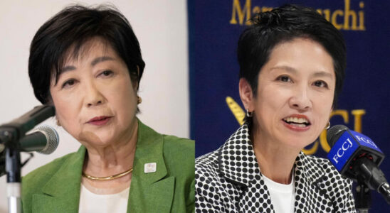 Yuriko Koike and Renho duel between two candidates to govern