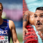 discus thrower Melina Robert Michon and swimmer Florent Manaudou will be