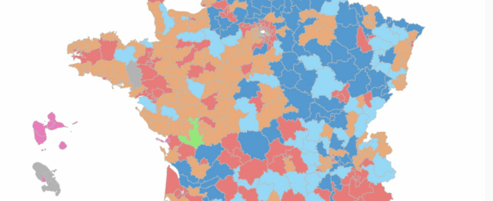 second round scores in all constituencies