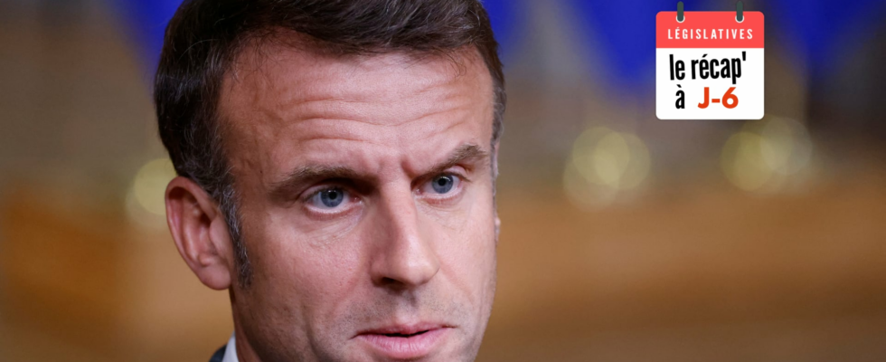the suspense surrounding the withdrawals the reminder of Emmanuel Macron