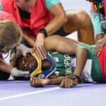 2024 Olympics Ethiopian Lamecha Girma doing well after violent fall