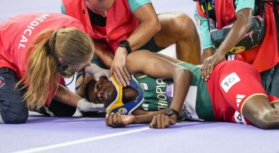 2024 Olympics Ethiopian Lamecha Girma doing well after violent fall