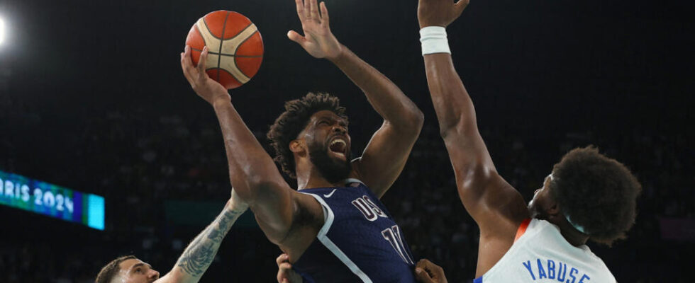 2024 Olympics French basketball team in silver after its defeat